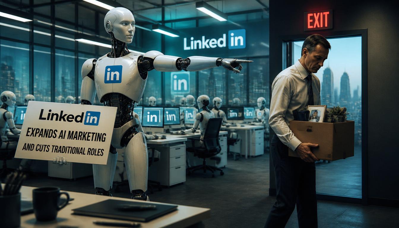 LinkedIn Expands AI Marketing and Cuts Traditional Roles