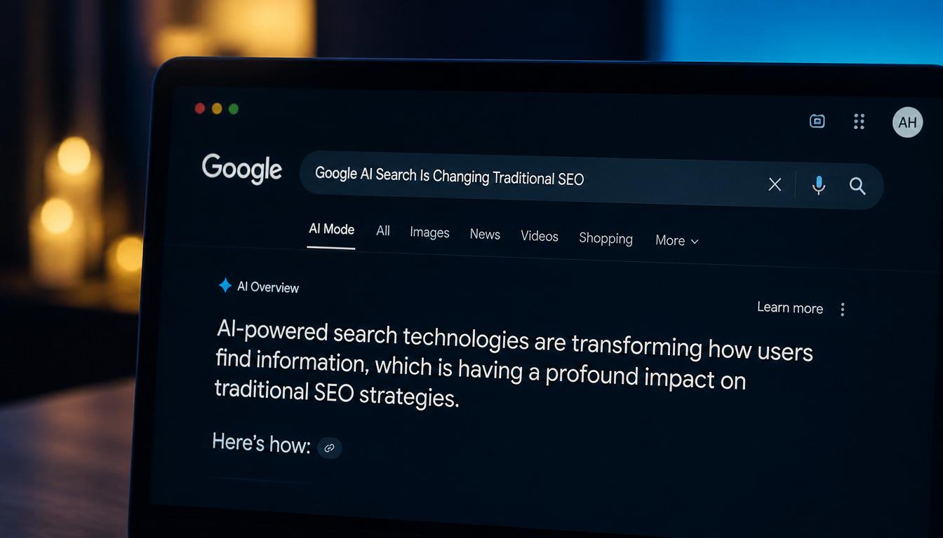 Google AI Search Is Changing Traditional SEO